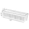 Gardenised Outdoor and Indoor Rectangle Trough Plastic Planter Box, Vegetables or Flower Planting Pot QI004121.L - alternate 7